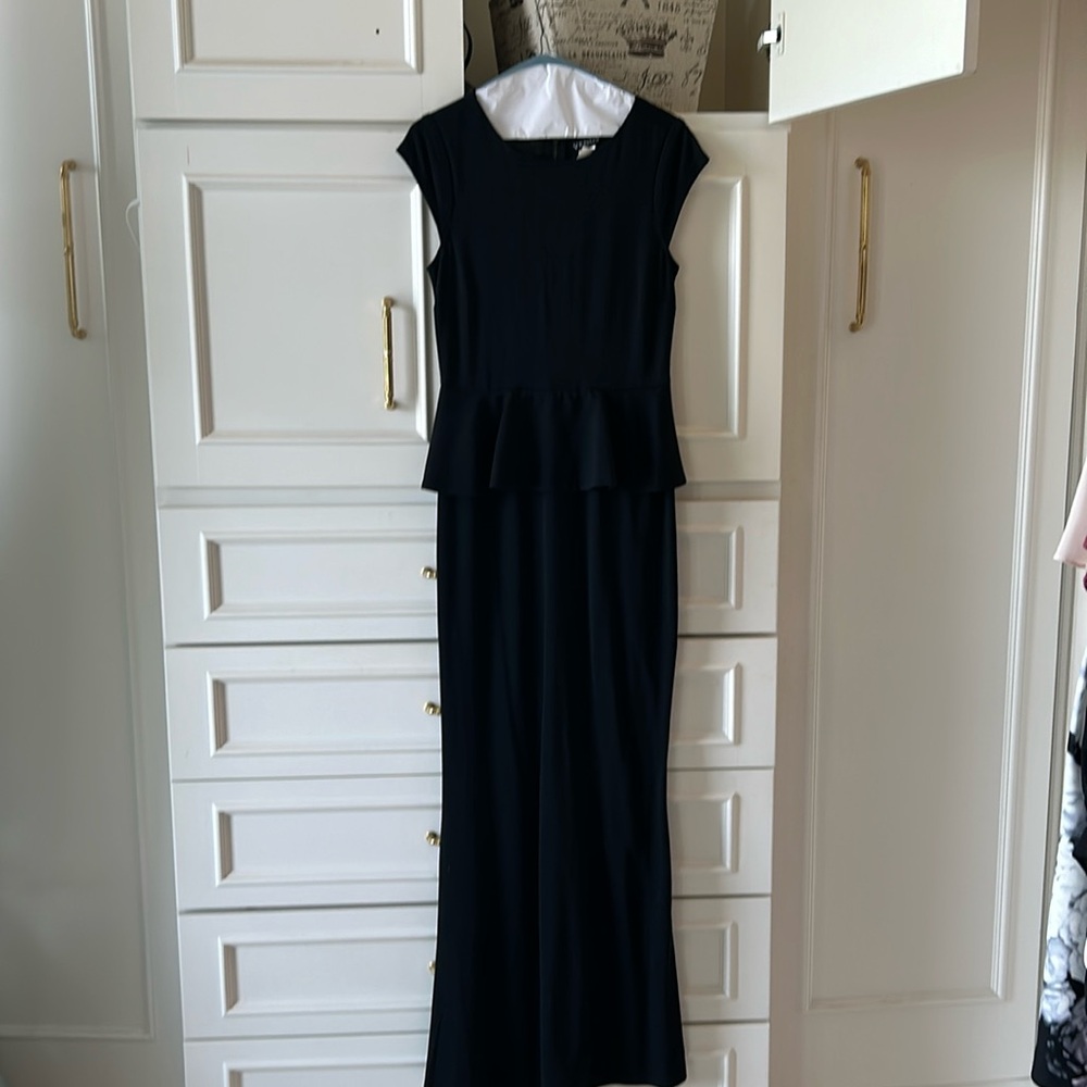 Long black dress